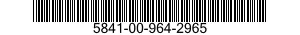 5841-00-964-2965  5841009642965 009642965