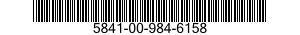 5841-00-984-6158  5841009846158 009846158