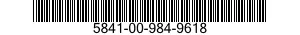 5841-00-984-9618  5841009849618 009849618