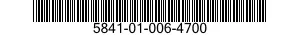 5841-01-006-4700  5841010064700 010064700