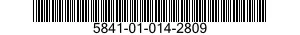 5841-01-014-2809  5841010142809 010142809