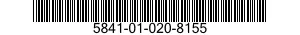 5841-01-020-8155 RECEIVER-TRANSMITTER,RADAR 5841010208155 010208155