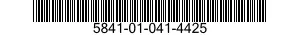 5841-01-041-4425  5841010414425 010414425