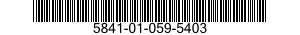 5841-01-059-5403 CIRCUITCARDASSEMBLY 5841010595403 010595403