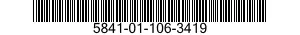 5841-01-106-3419  5841011063419 011063419