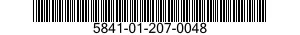 5841-01-207-0048 MICROWAVE ASSEMBLY 5841012070048 012070048