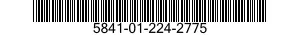 5841-01-224-2775  5841012242775 012242775