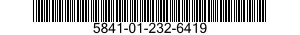 5841-01-232-6419 INDICATOR,DRIFT ANGLE-GROUND SPEED 5841012326419 012326419