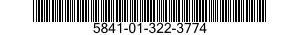 5841-01-322-3774 RECEIVER-TRANSMITTER,RADAR 5841013223774 013223774