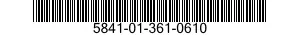 5841-01-361-0610 RADAR SET SUBASSEMBLY 5841013610610 013610610