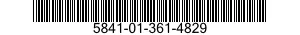 5841-01-361-4829 STATUS PANEL,TG 5841013614829 013614829