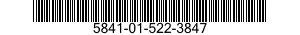 5841-01-522-3847 CONTROL,RADAR DISPLAY UNIT 5841015223847 015223847