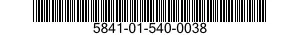5841-01-540-0038 PROCESSOR,RADAR DATA 5841015400038 015400038
