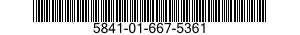 5841-01-667-5361 DISPLAY UNIT,RADAR 5841016675361 016675361