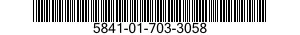 5841-01-703-3058 RADAR SET 5841017033058 017033058