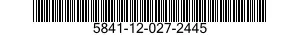 5841-12-027-2445  5841120272445 120272445