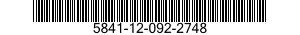 5841-12-092-2748  5841120922748 120922748