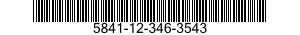 5841-12-346-3543 RADAR SET 5841123463543 123463543