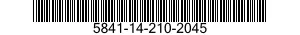 5841-14-210-2045  5841142102045 142102045