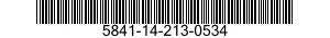 5841-14-213-0534 DISPLAY UNIT,RADAR 5841142130534 142130534