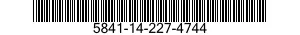 5841-14-227-4744  5841142274744 142274744