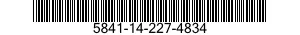 5841-14-227-4834  5841142274834 142274834