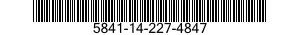 5841-14-227-4847  5841142274847 142274847