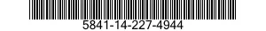 5841-14-227-4944  5841142274944 142274944