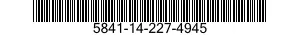 5841-14-227-4945  5841142274945 142274945