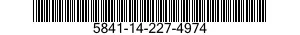 5841-14-227-4974  5841142274974 142274974