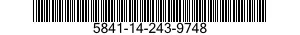 5841-14-243-9748 RACCORD EQUIPEMENT 5841142439748 142439748
