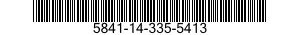 5841-14-335-5413  5841143355413 143355413
