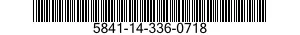 5841-14-336-0718  5841143360718 143360718