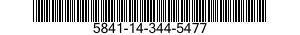 5841-14-344-5477  5841143445477 143445477