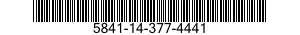 5841-14-377-4441  5841143774441 143774441