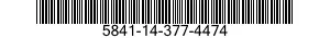 5841-14-377-4474  5841143774474 143774474