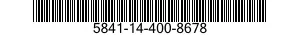 5841-14-400-8678 TRANSMITTER,RADAR 5841144008678 144008678