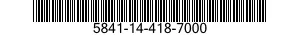 5841-14-418-7000 SENSORVIB-FFCC,AIRC 5841144187000 144187000