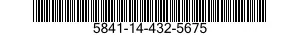 5841-14-432-5675 ANCHOR STRAP 5841144325675 144325675