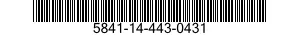 5841-14-443-0431 ALTIMETER SET,ELECTRONIC 5841144430431 144430431