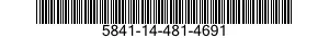5841-14-481-4691 PROCESSOR,RADAR DATA 5841144814691 144814691
