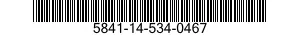 5841-14-534-0467 COMPUTER,RADAR DATA 5841145340467 145340467
