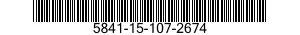 5841-15-107-2674 PANEL,MONITOR 5841151072674 151072674
