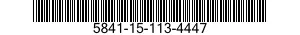5841-15-113-4447 INDICATOR,AZIMUTH-ELEVATION-RANGE 5841151134447 151134447