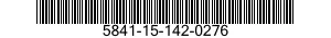5841-15-142-0276 CARTER 5841151420276 151420276