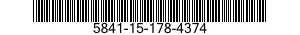5841-15-178-4374 PROCESSOR,RADAR DATA 5841151784374 151784374