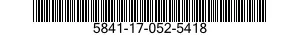 5841-17-052-5418 TEST CONTROL UNIT 5841170525418 170525418