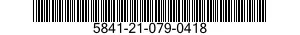 5841-21-079-0418  5841210790418 210790418