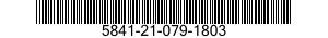 5841-21-079-1803 BACKSHELL,ELECTRICAL CONNECTOR 5841210791803 210791803