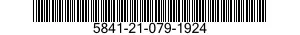 5841-21-079-1924 RELAY,ELECTROMAGNETIC 5841210791924 210791924